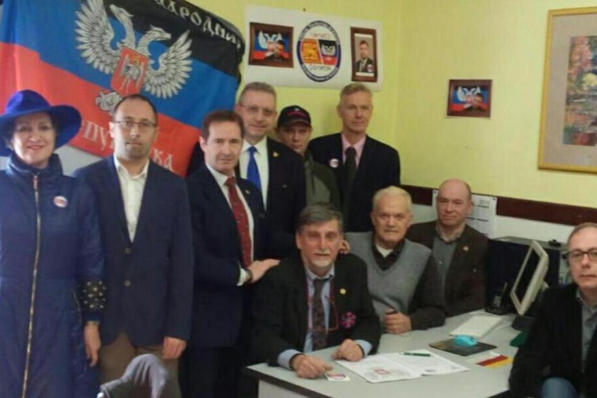 В Италии открыли "представительский центр ДНР" В Италии открыли "представительский центр ДНР"