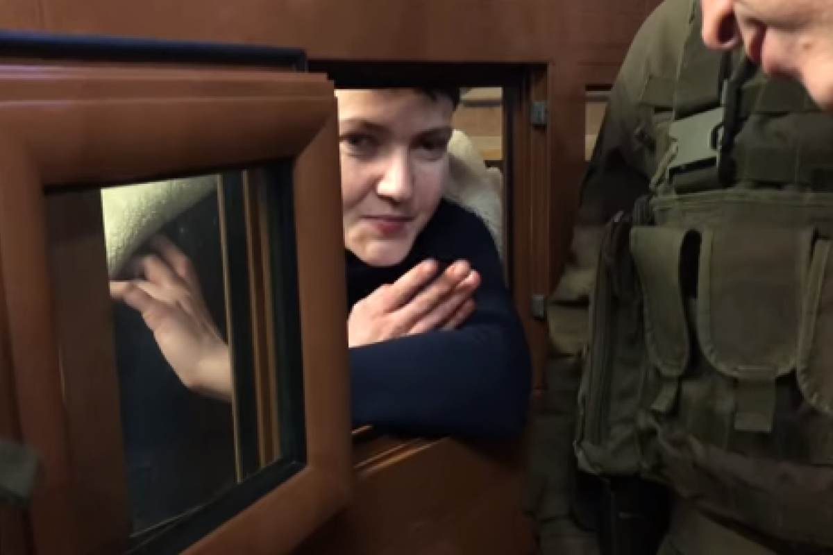 "Хотела взорвать": Савченко на русском языке сделала признание из-за решетки "Хотела взорвать": Савченко на русском языке сделала признание из-за решетки