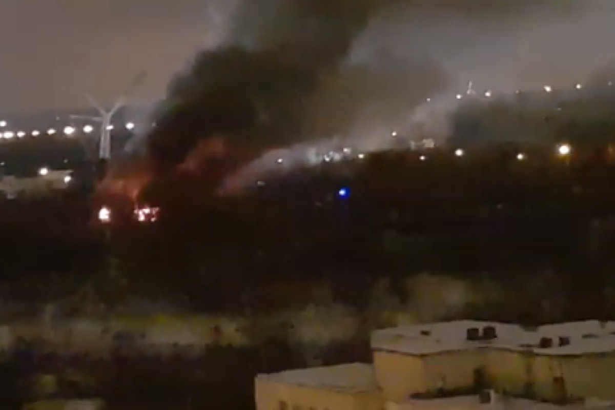 "Хорошо горит": В Москве пламя охватило клуб "Ночных волков"