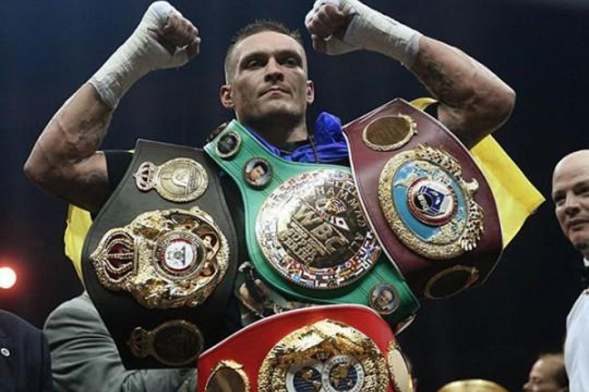 У Усика отберут чемпионский пояс У Усика отберут чемпионский пояс
