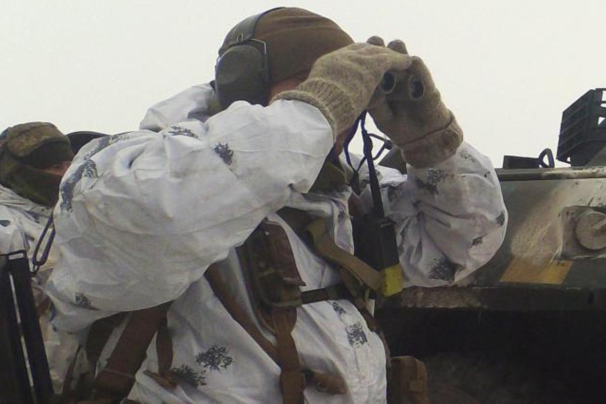 За сутки зафиксирован один обстрел - штаб ООС За сутки зафиксирован один обстрел - штаб ООС