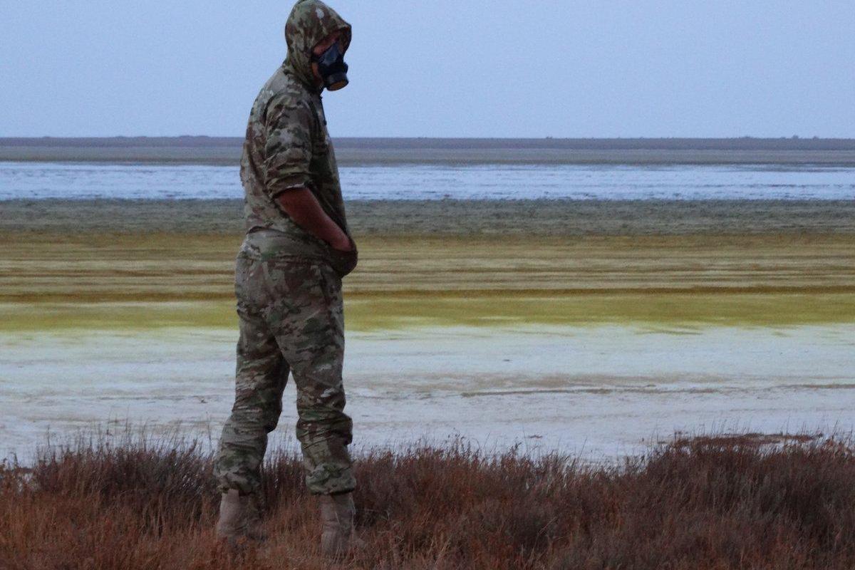 В Крыму снова произошли химические выбросы В Крыму снова произошли химические выбросы
