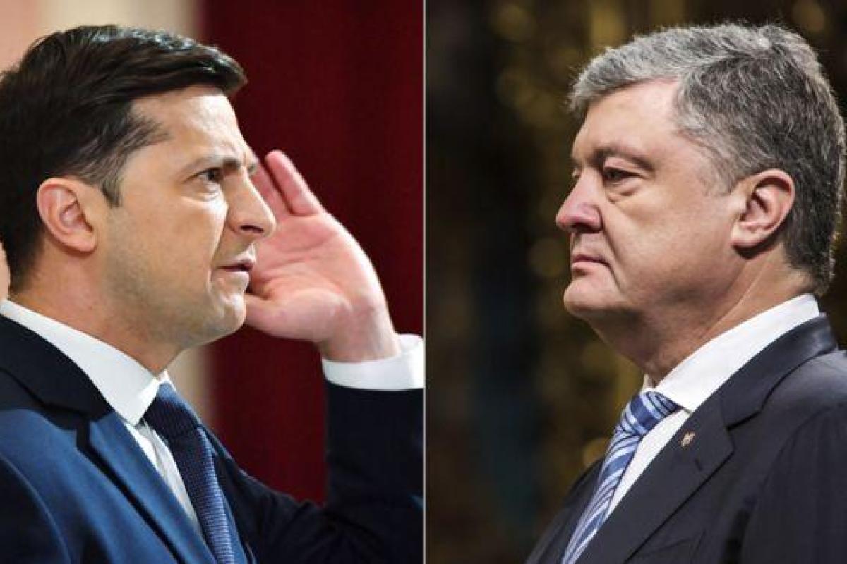 Дебаты: Порошенко пригласил Зеленского сдать анализы Дебаты: Порошенко пригласил Зеленского сдать анализы