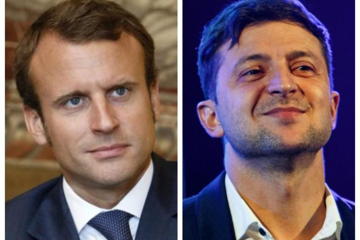 Макрон пригласил Зеленского в Париж