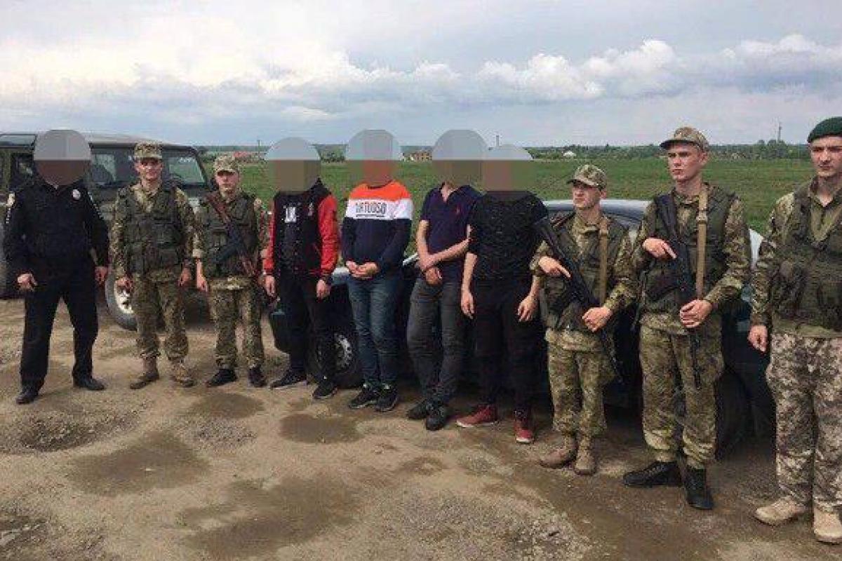 Через Украину в ЕС нелегально пытались попасть шестеро иностранцев