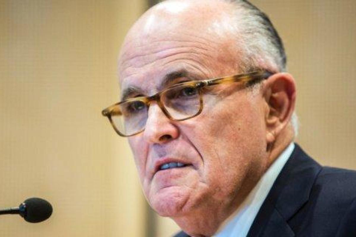 Джулиани назвал "врагом Трампа" нардепа Сергея Лещенко Джулиани назвал "врагом Трампа" нардепа Сергея Лещенко