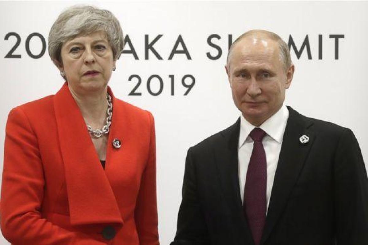 Тереза Мэй жестко обратилась к Путину на саммите G20