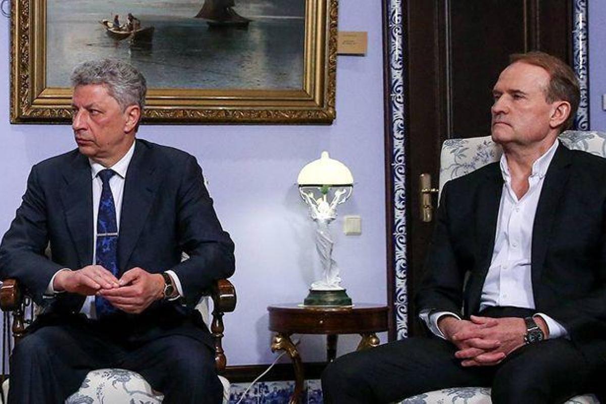 В СБУ прокомментировали визит Бойко и Медведчука в РФ