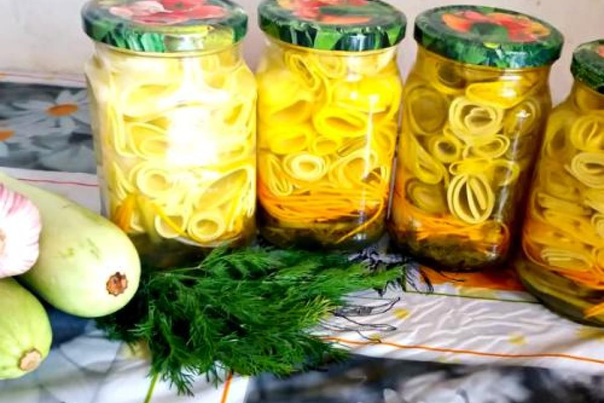 Маринованные кабачки-рулетики на зиму Маринованные кабачки-рулетики на зиму