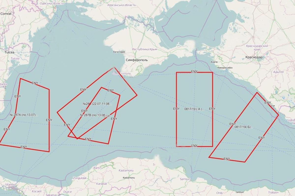 Россия устроила масштабную блокаду в Черном море