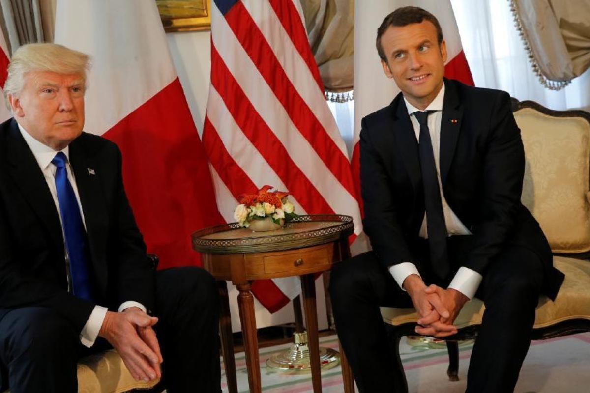 Трамп пугал Францию санкциями, на что последовал ответ Макрона