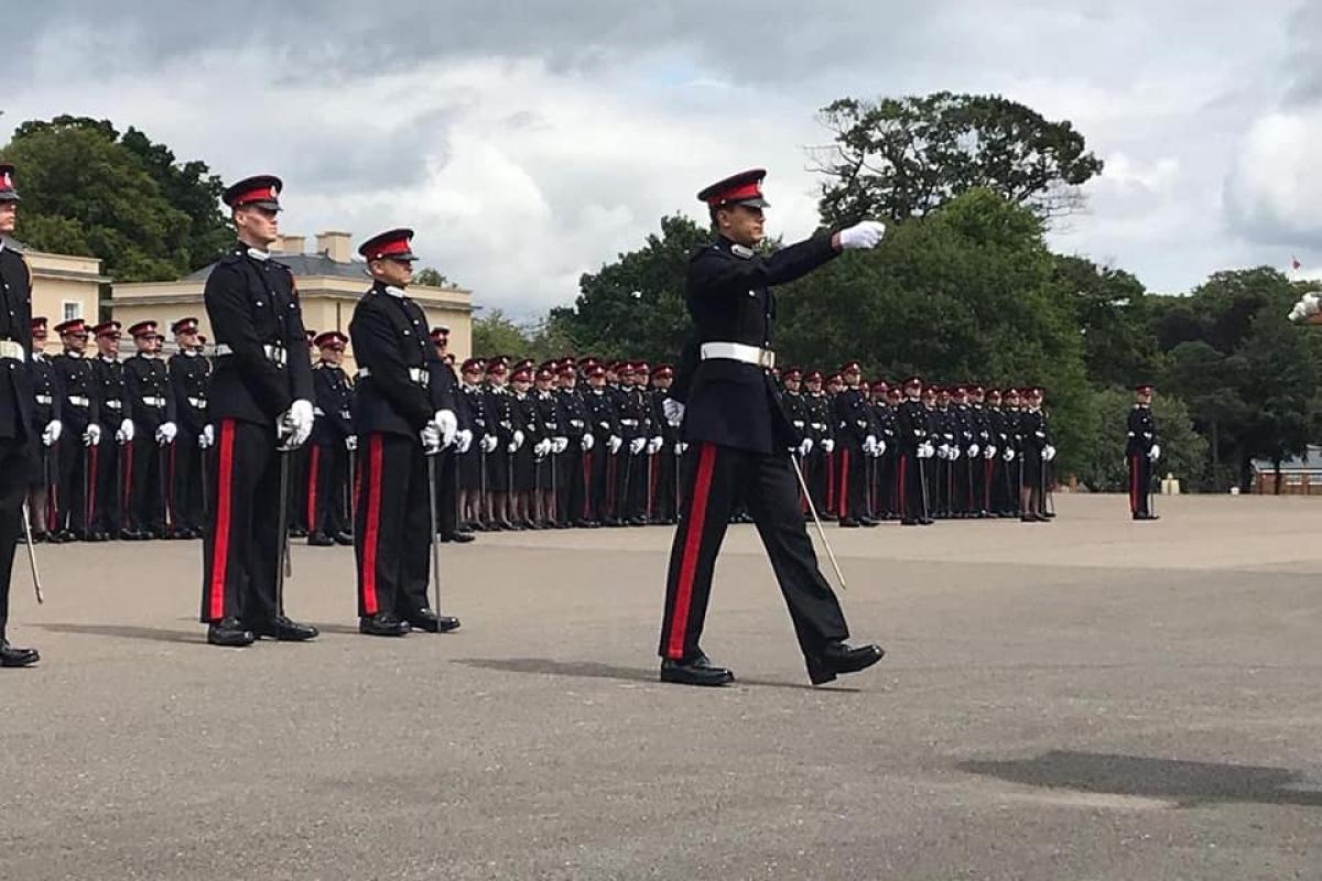 Украинец стал лучшим зарубежным выпускником престижной военной академии Великобритании Украинец стал лучшим зарубежным выпускником престижной военной академии Великобритании