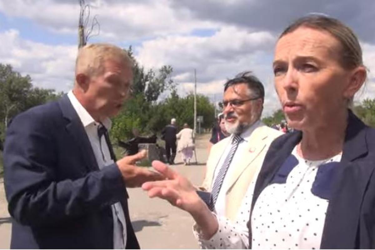 Сепаратисты "ЛНР" зашли на подконтрольную Украине территорию, хамили СМИ и "качали права"