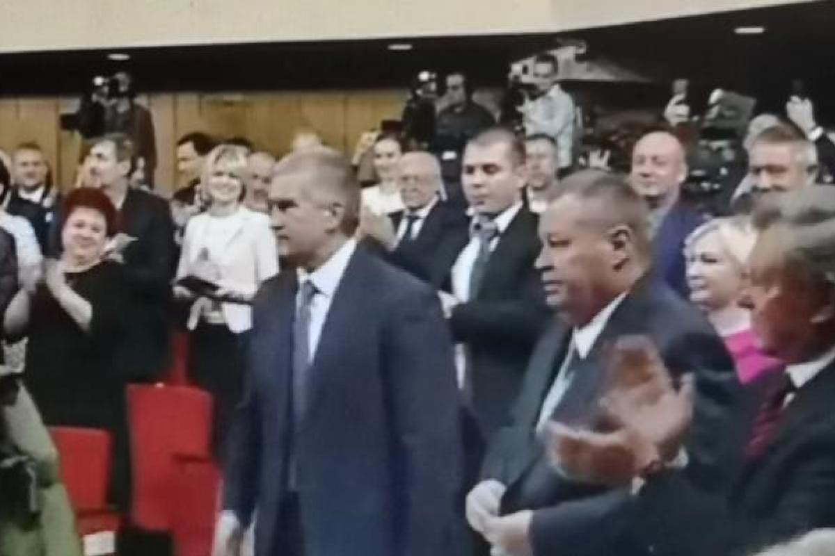 Оккупанты вновь "избрали" Аксенова "главой" Крыма