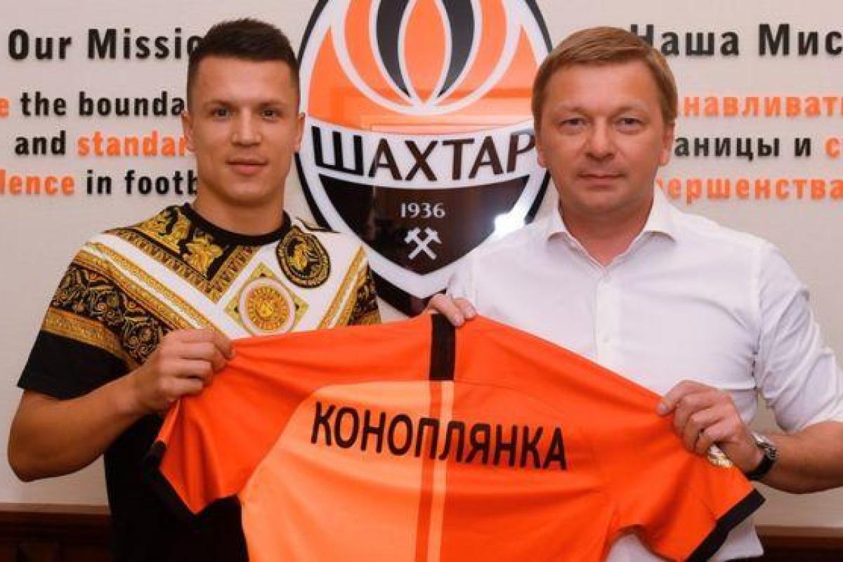 Коноплянка перешел из "Шальке" в "Шахтер" Коноплянка перешел из "Шальке" в "Шахтер"