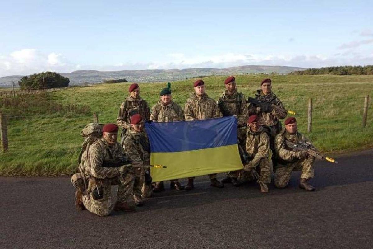 Украинские десантники участвуют в учениях "Cambrian Patrol - 2019" в Великобритании
