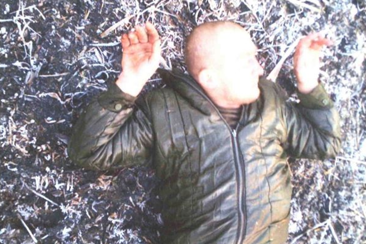 На Донбассе группа украинских разведчиков захватила в плен боевика: фото На Донбассе группа украинских разведчиков захватила в плен боевика: фото