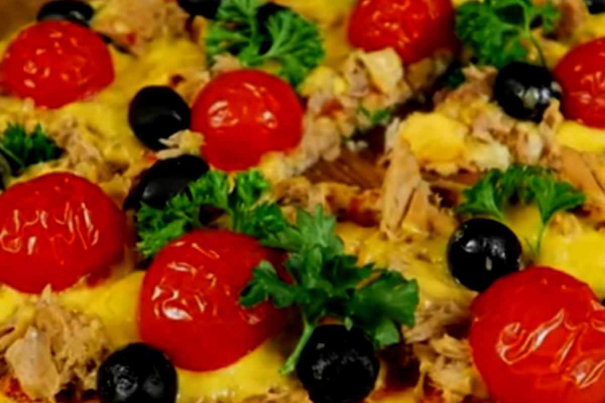 Необыкновенно вкусная пицца без муки Необыкновенно вкусная пицца без муки