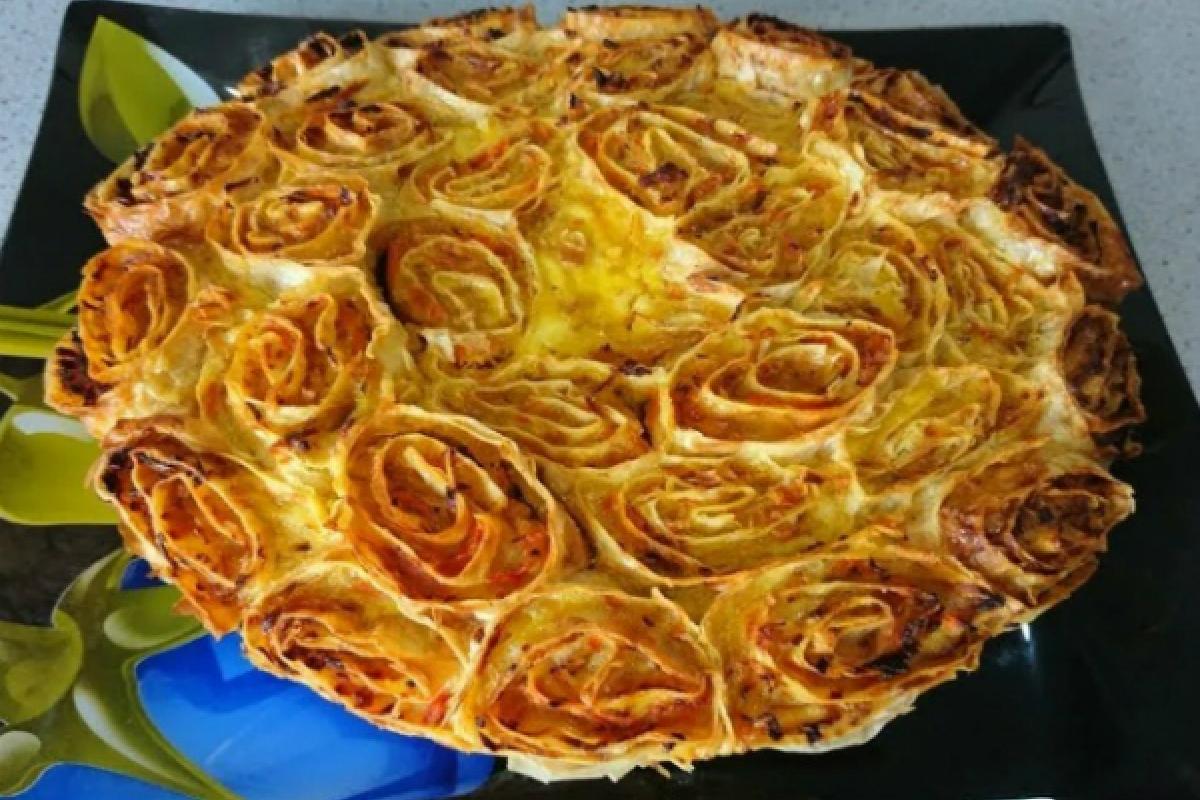Пирог из лаваша с капустой Пирог из лаваша с капустой