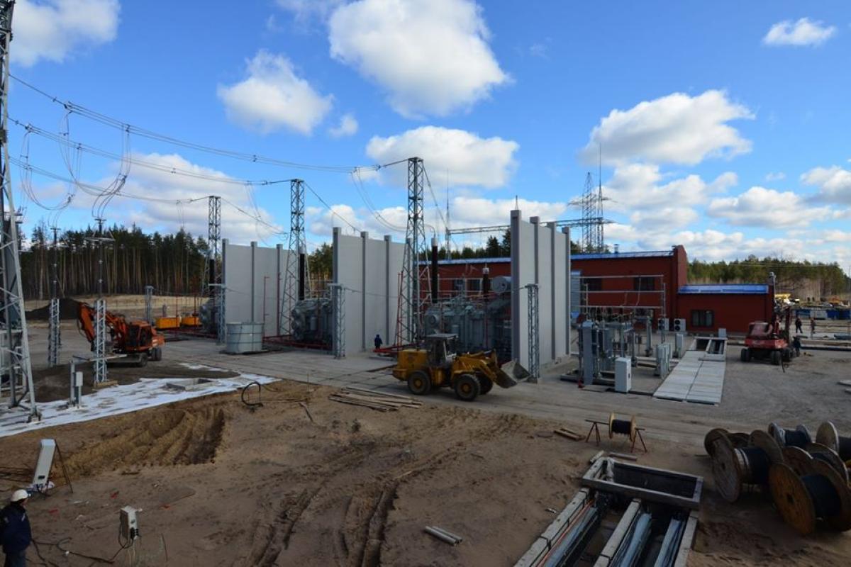 Строительство подстанции "Кременская" на финишной прямой: начались испытания оборудования