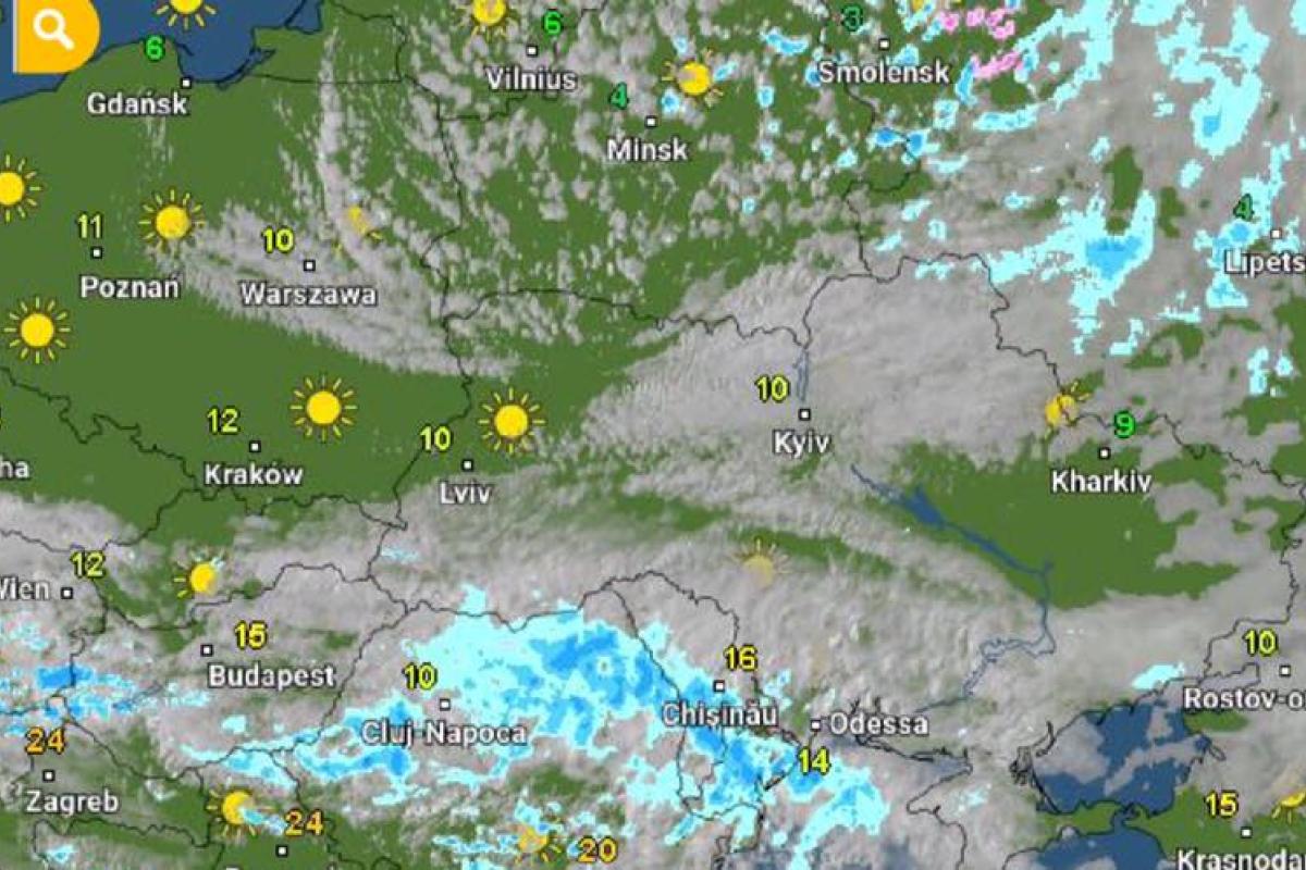 Находят тучи: Синоптик сообщила, как будет меняться погода в Украине Находят тучи: Синоптик сообщила, как будет меняться погода в Украине