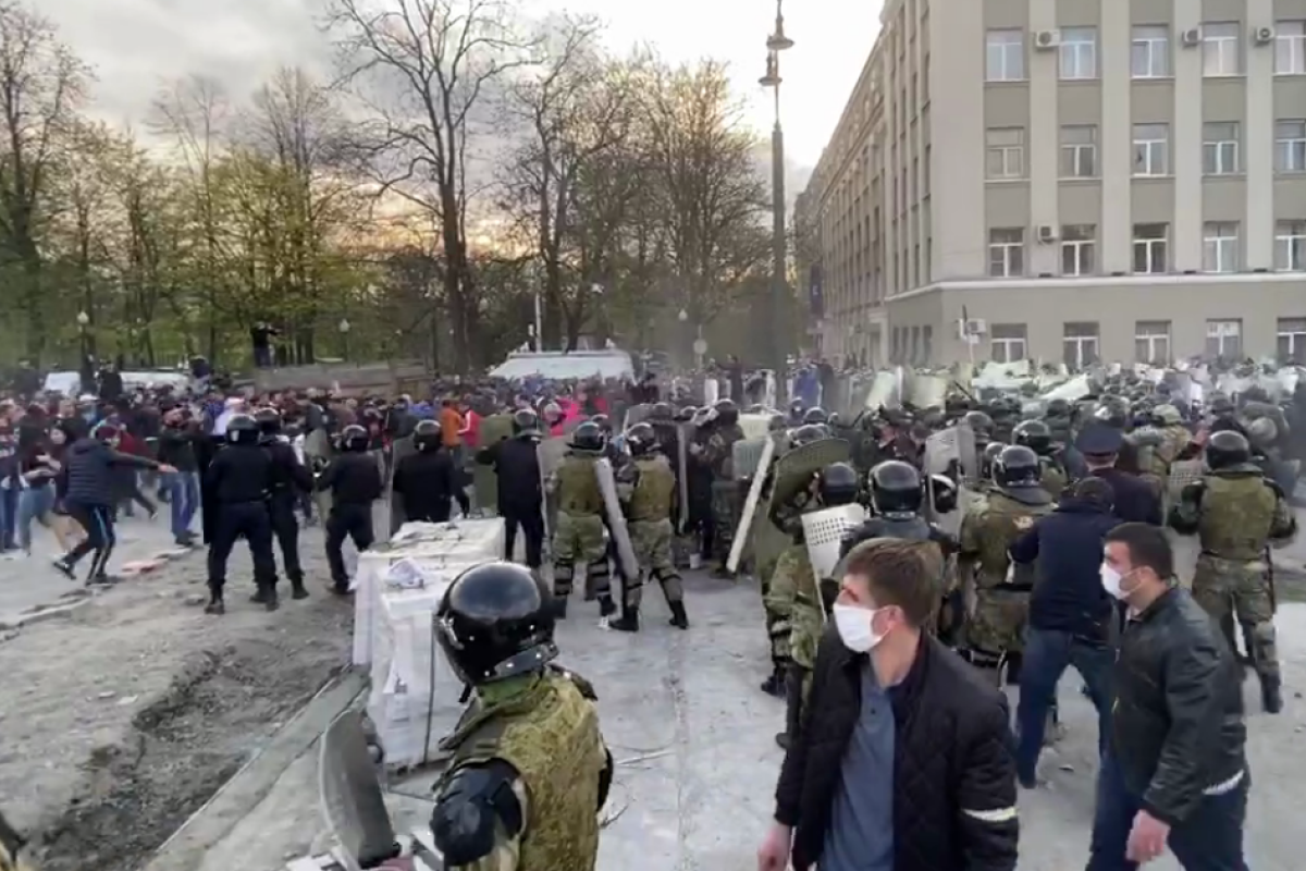 В Северной Осетии вспыхнули протесты против режима самоизоляции