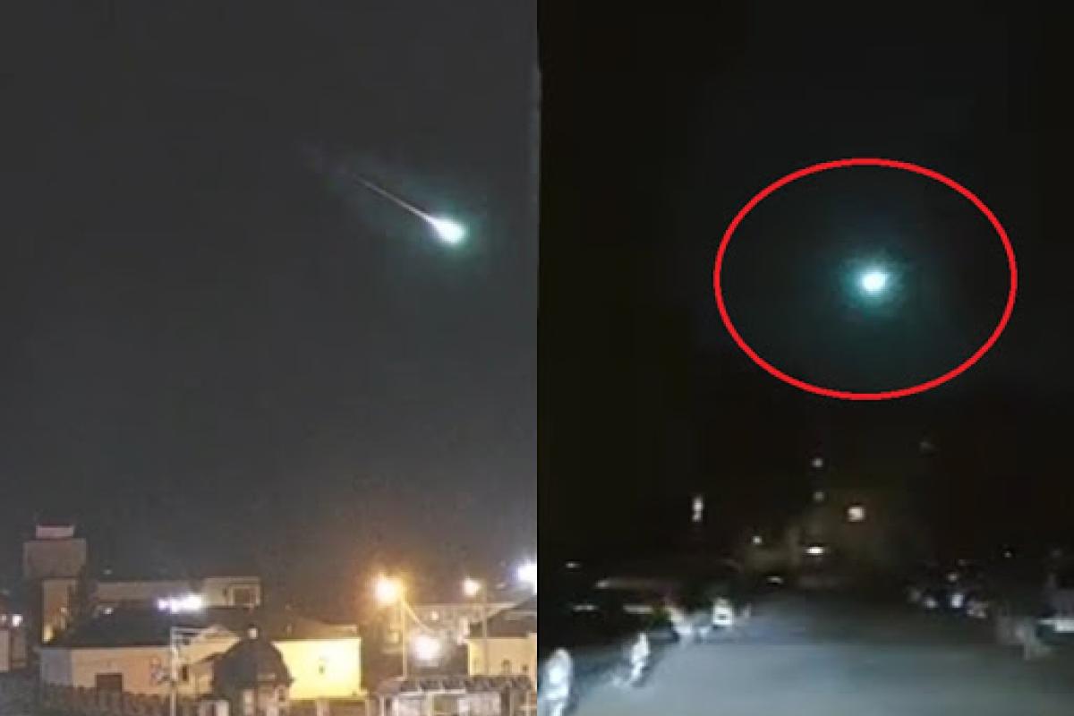 Над Россией взорвался крупный метеорит: видео