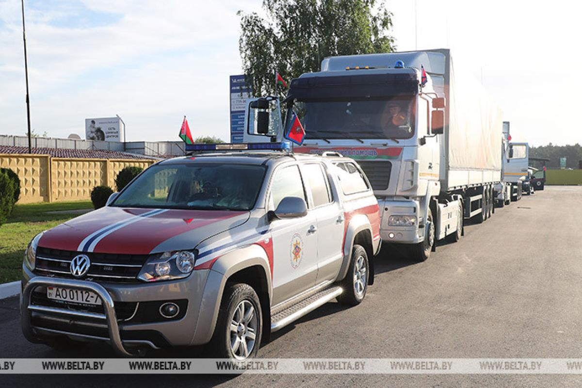 Наводнения на западе: Беларусь направила Украине гуманитарную помощь