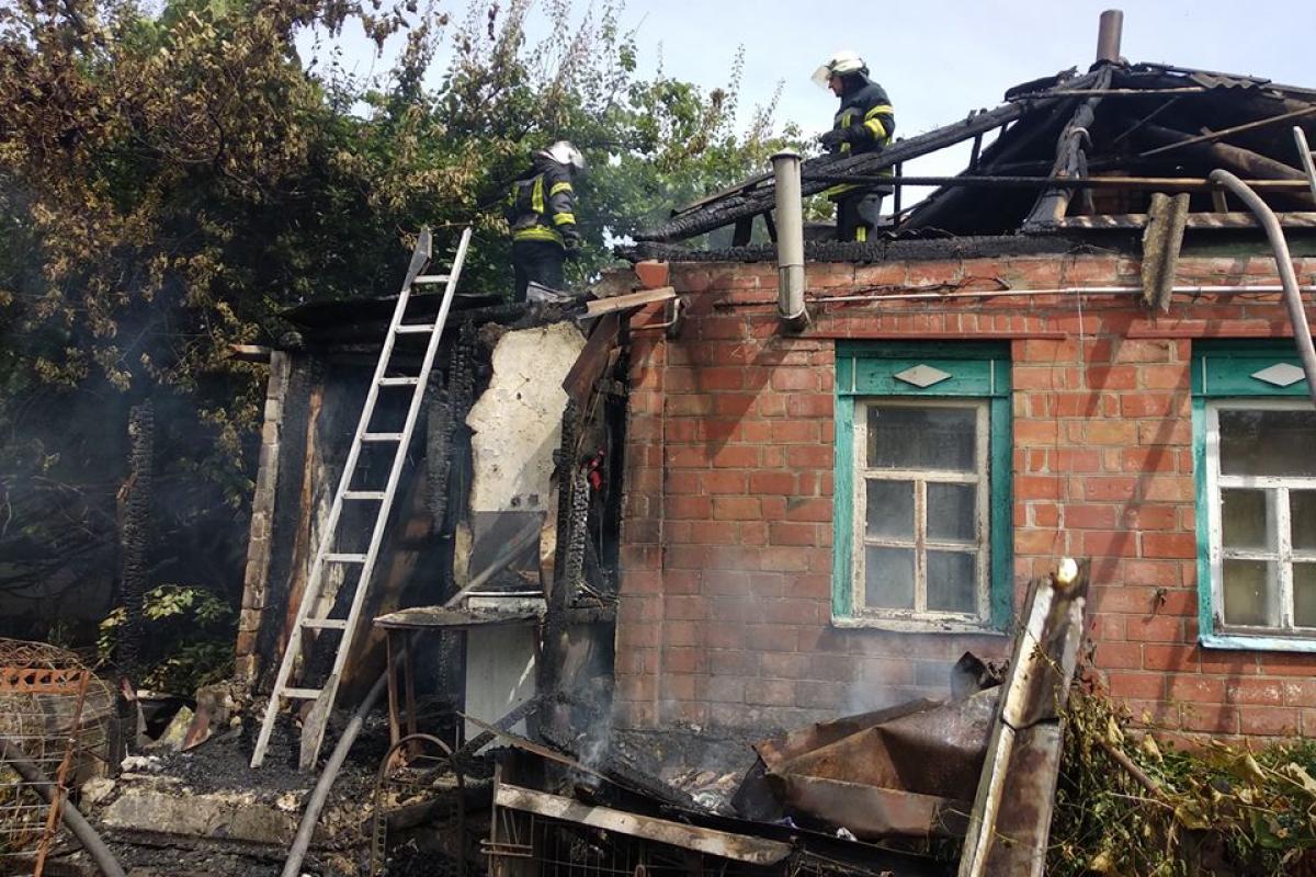 У пожежі на Луганщині загинув літній господар будинку У пожежі на Луганщині загинув літній господар будинку