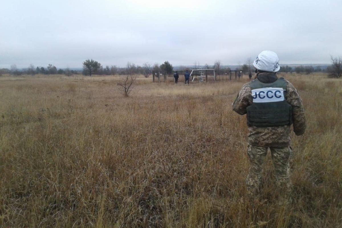 Українська сторона обстежила газові свердловини, розташовані біля лінії зіткнення на Луганщині Українська сторона обстежила газові свердловини, розташовані біля лінії зіткнення на Луганщині