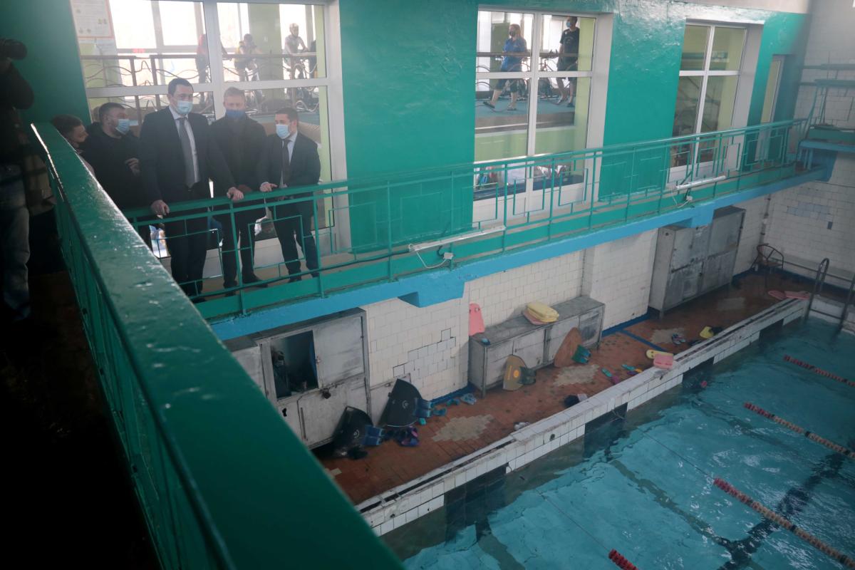 Басейн з піввіковою історією: У Сєвєродонецьку відремонтують СДЮСТШ водних видів спорту "Садко" Басейн з піввіковою історією: У Сєвєродонецьку відремонтують СДЮСТШ водних видів спорту "Садко"