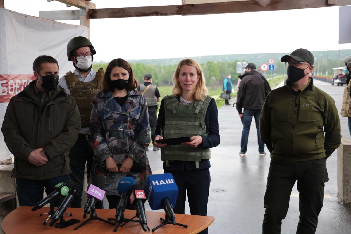 Прем'єр-міністр Естонії приїхала на Луганщину: деталі візиту Прем'єр-міністр Естонії приїхала на Луганщину: деталі візиту