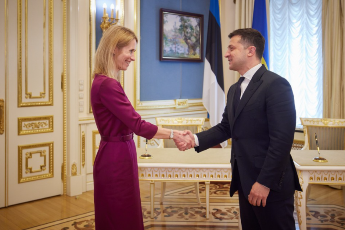 Эстония подписала документ о поддержке вступления Украины в ЕС