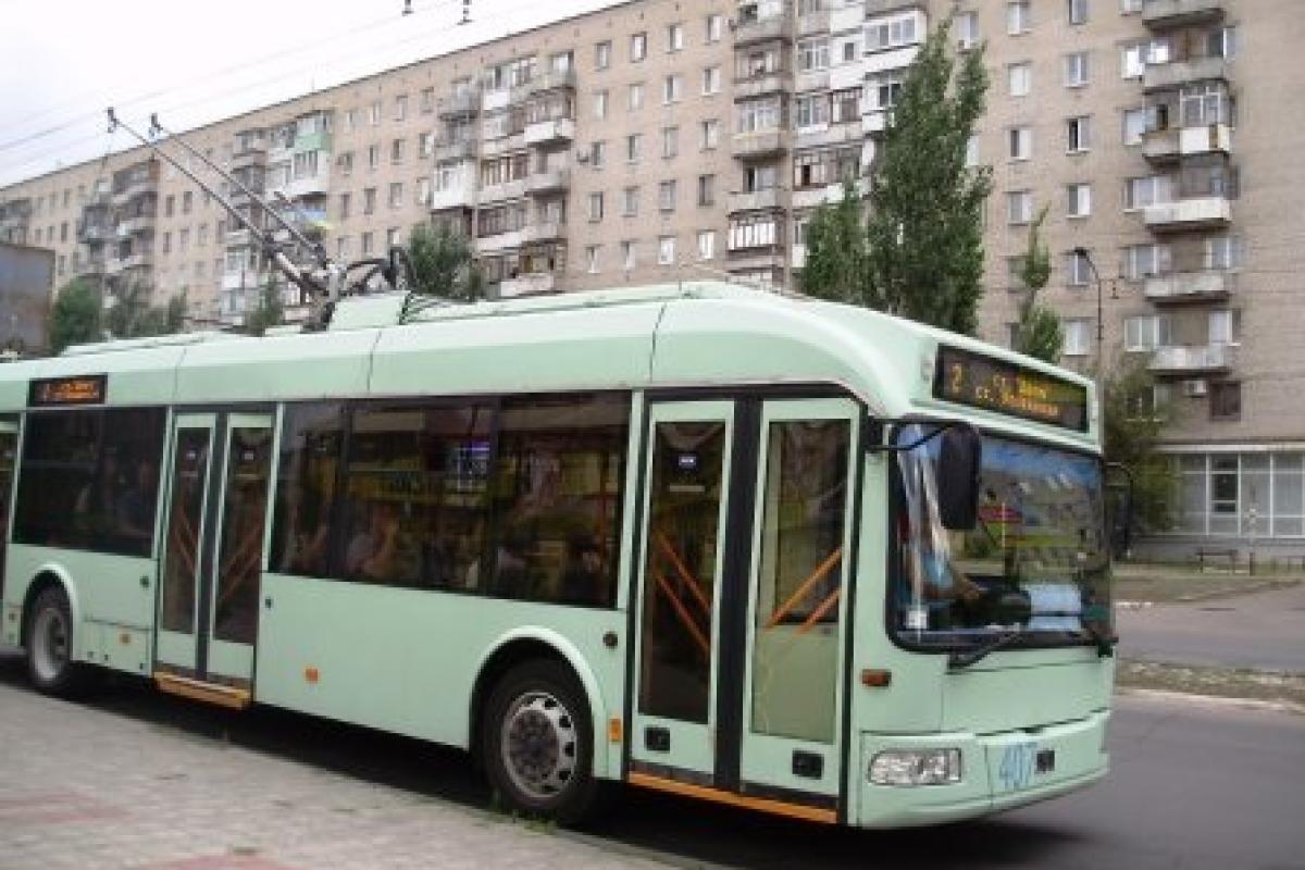 У Сєвєродонецьку тимчасово зміниться рух тролейбуса №6 У Сєвєродонецьку тимчасово зміниться рух тролейбуса №6