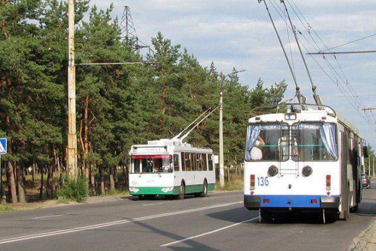У Сєвєродонецьку змінено графік руху тролейбусів У Сєвєродонецьку змінено графік руху тролейбусів