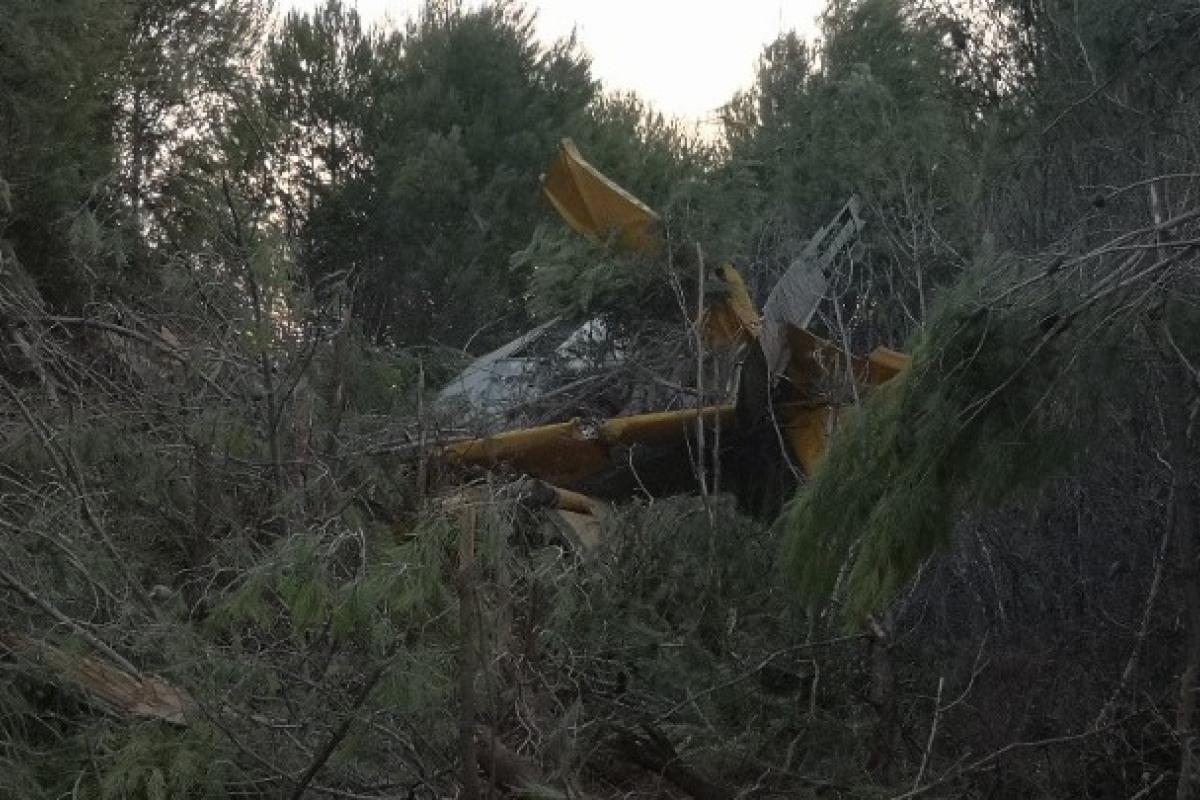 У Греції розбився літак, який гасив лісові пожежі У Греції розбився літак, який гасив лісові пожежі