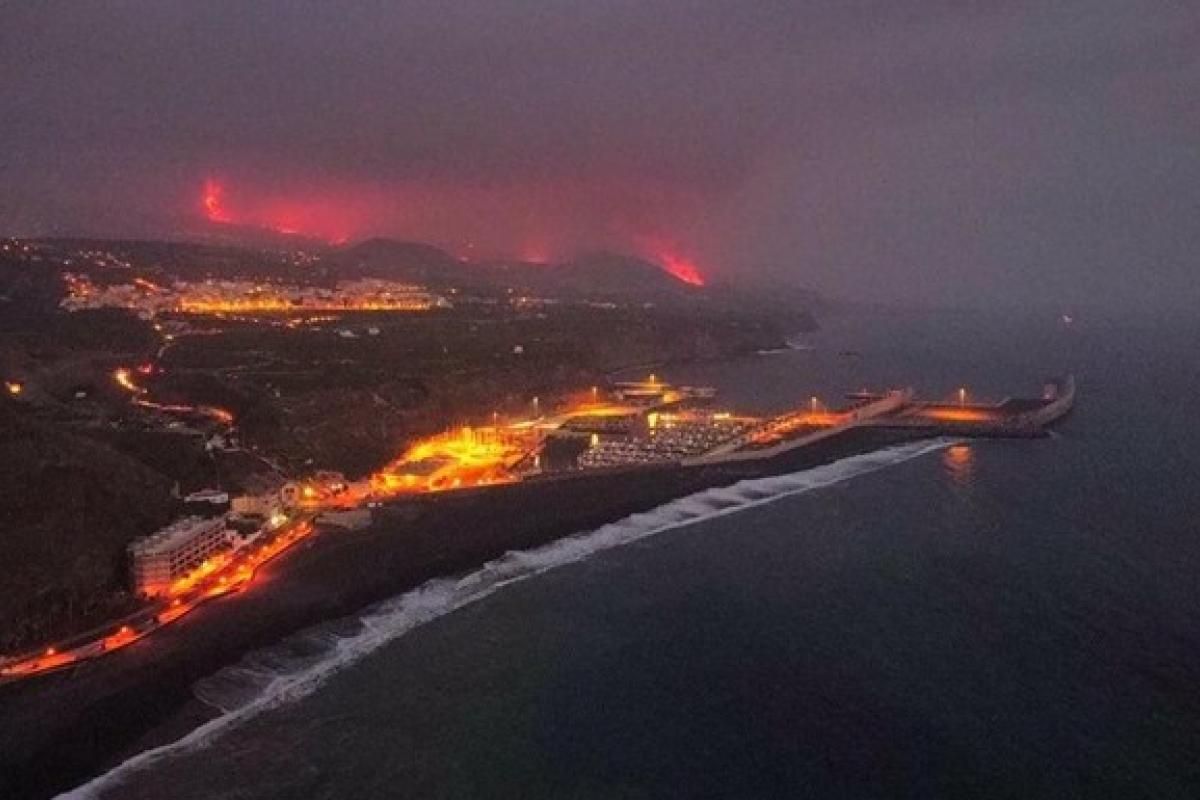 На острові Ла-Пальма стався потужний землетрус На острові Ла-Пальма стався потужний землетрус