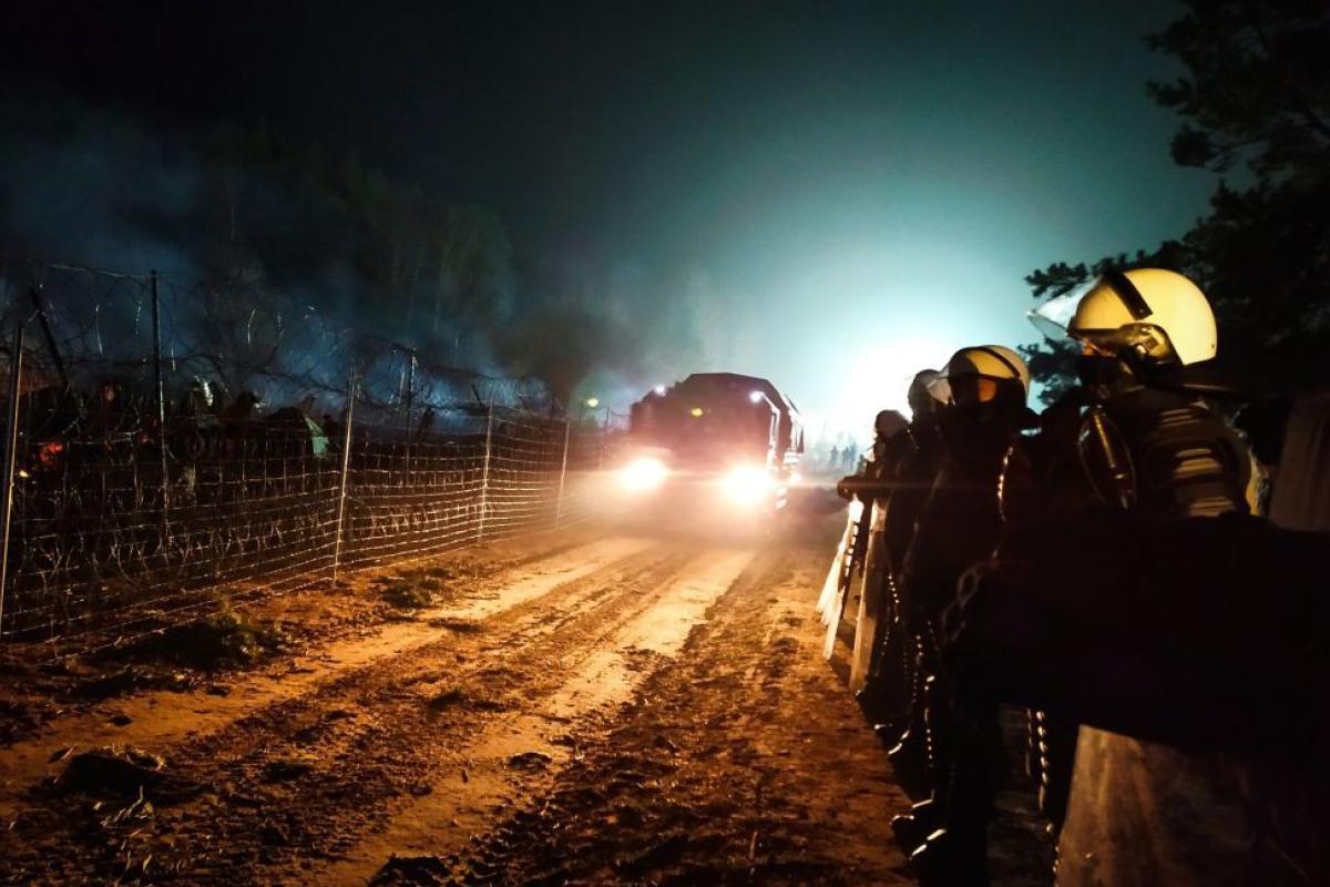 На кордоні з Польщею в лісі знайшли мертвого сирійця На кордоні з Польщею в лісі знайшли мертвого сирійця