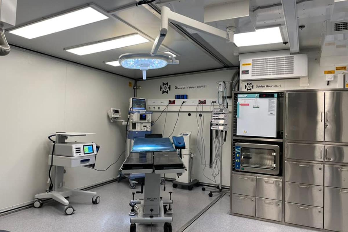 Эстония передала Украине мобильный полевой госпиталь Эстония передала Украине мобильный полевой госпиталь