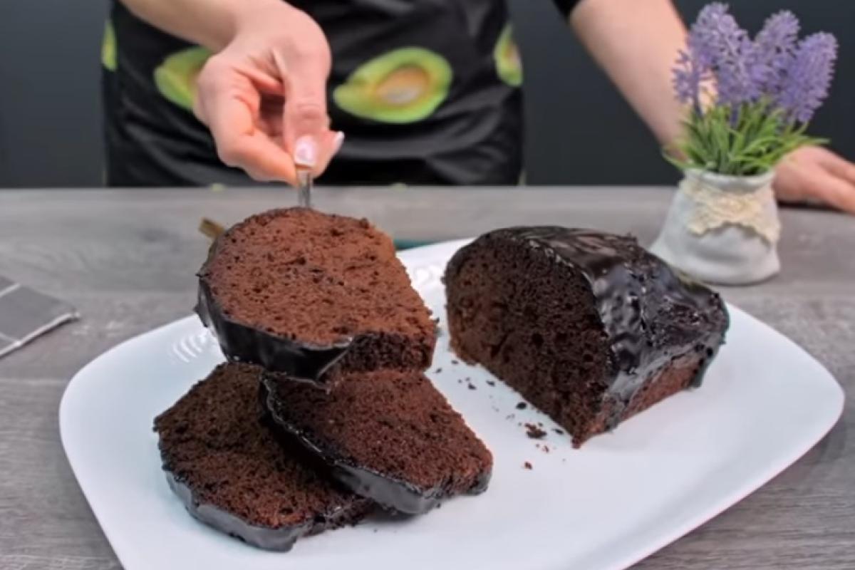 Шоколадный кекс без капли шоколада Шоколадный кекс без капли шоколада