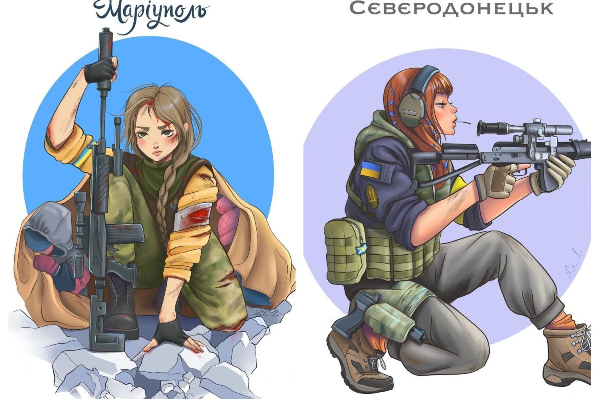 Северодонецк, Чернобаевка, Харьков и другие: художница посвящает арты украинским городам, которые мужественно дают отпор оккупантам Северодонецк, Чернобаевка, Харьков и другие: художница посвящает арты украинским городам, которые мужественно дают отпор оккупантам