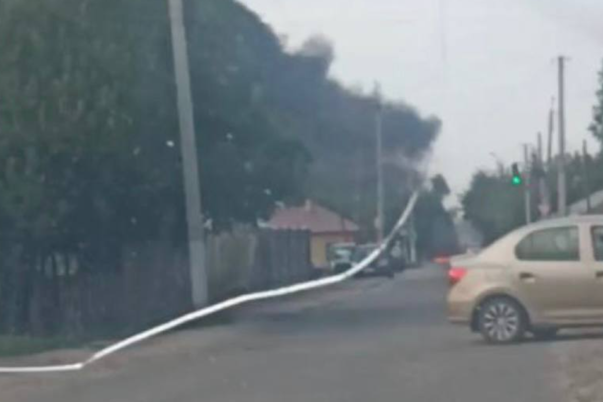 В окупованому Старобільську вибухнуло авто з колаборантом: відео В окупованому Старобільську вибухнуло авто з колаборантом: відео