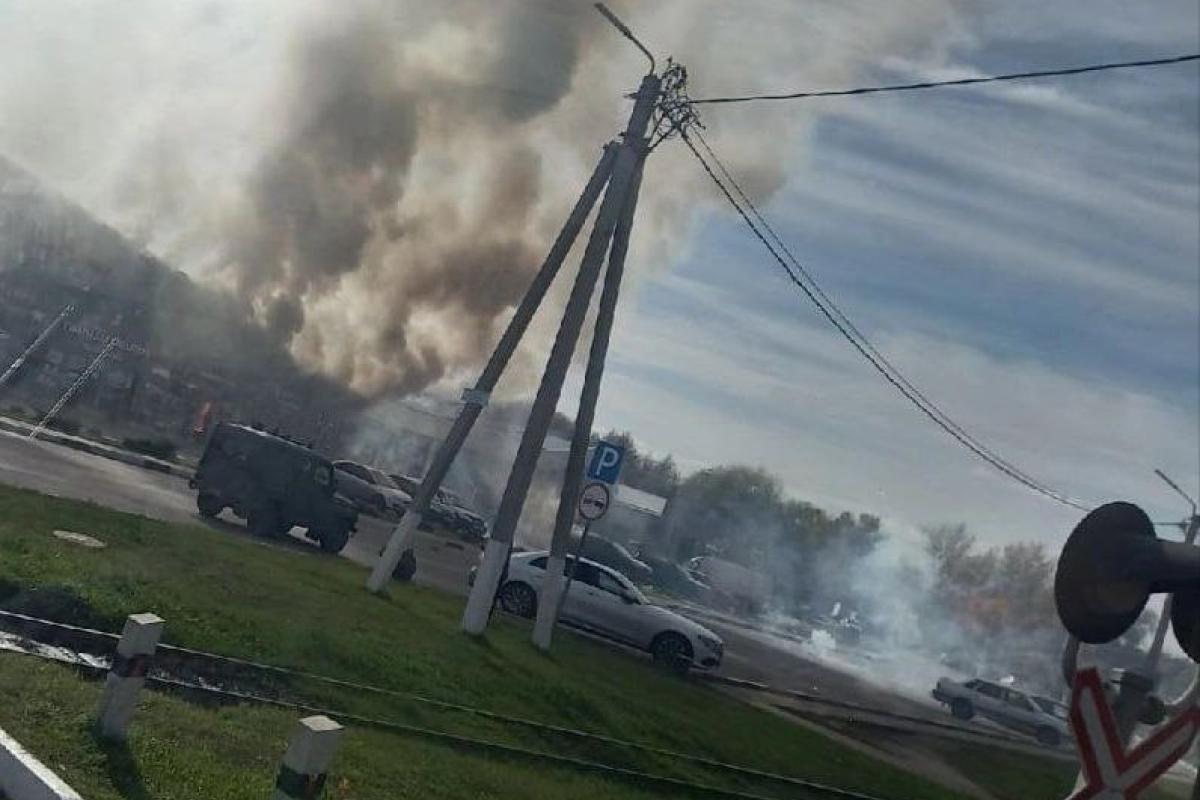 У Білгородській області РФ другий день поспіль відбувається "бавовна" У Білгородській області РФ другий день поспіль відбувається "бавовна"