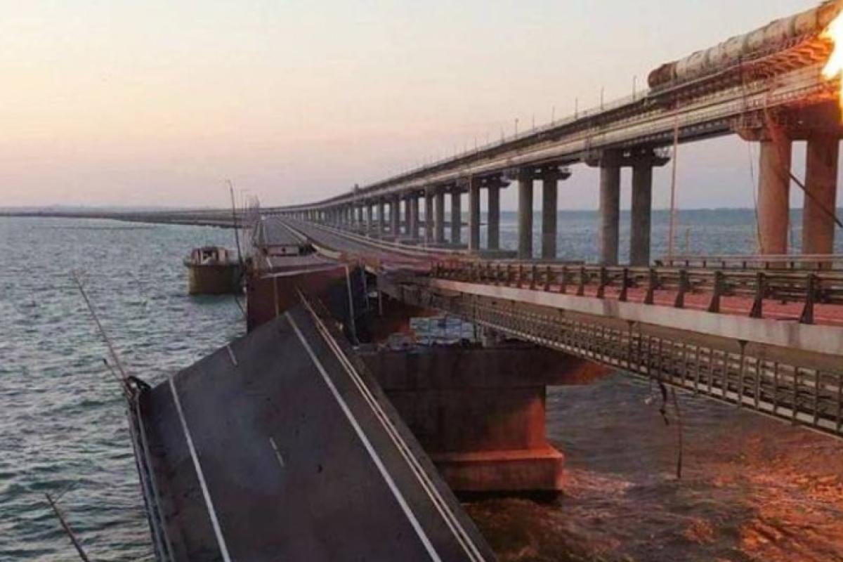 У Росії хочуть відремонтувати Кримський міст до липня 2023 року