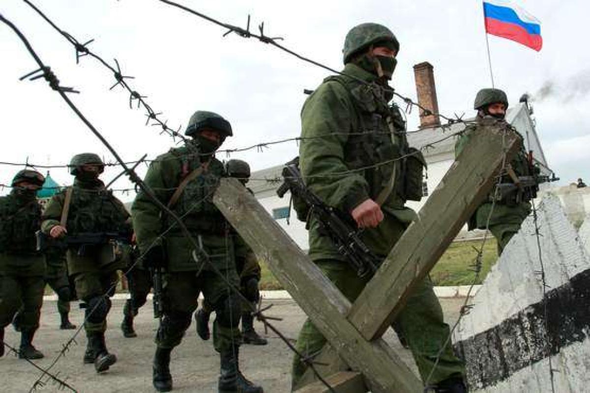 Россияне готовятся к обороне Крыма, - разведка Россияне готовятся к обороне Крыма, - разведка