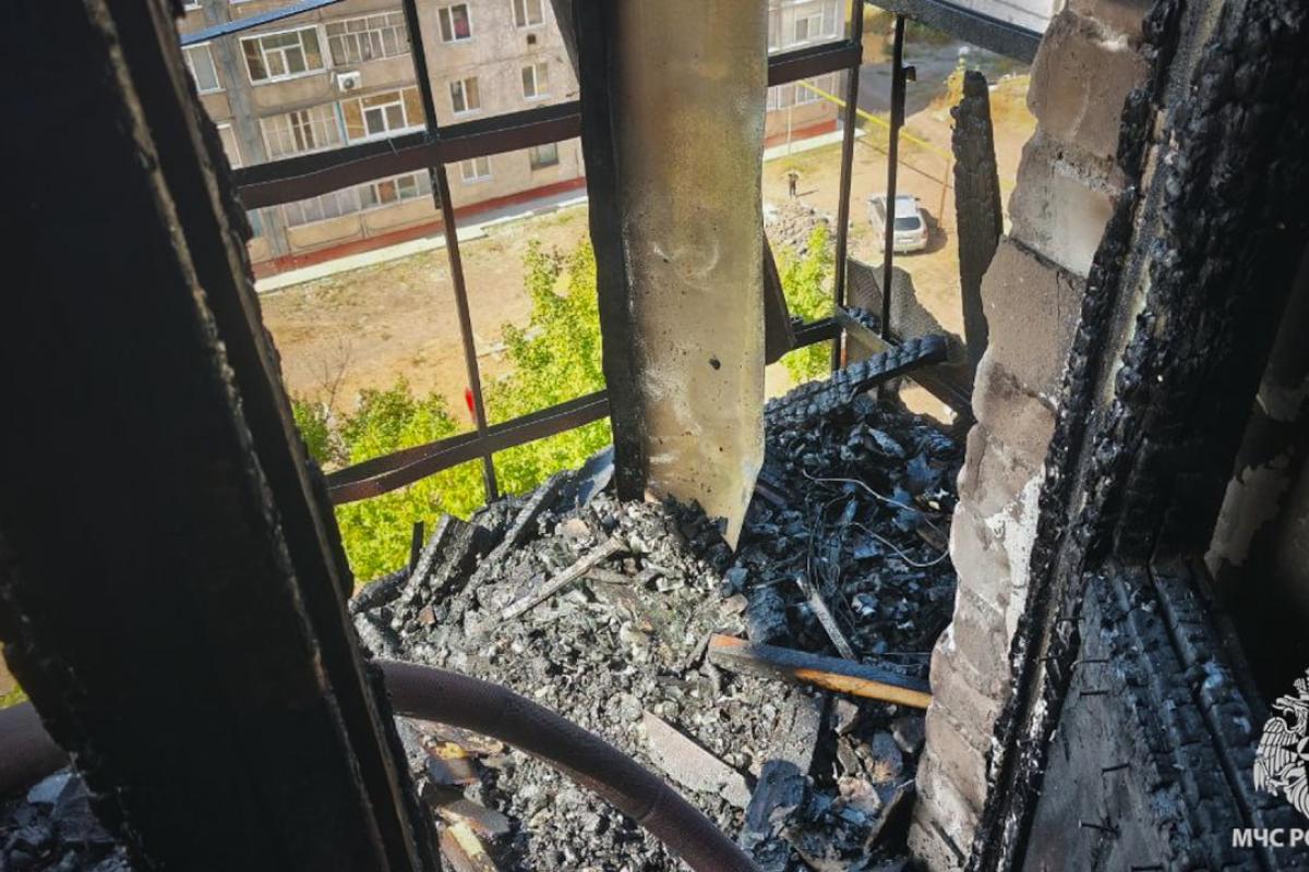 Вогонь на висоті: сильна пожежа сколихнула цілий квартал Луганщини