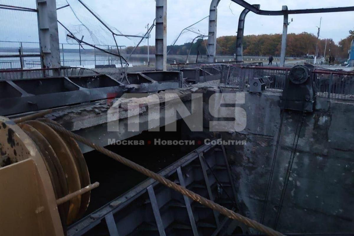 Украинские беспилотники атаковали Белгородскую дамбу