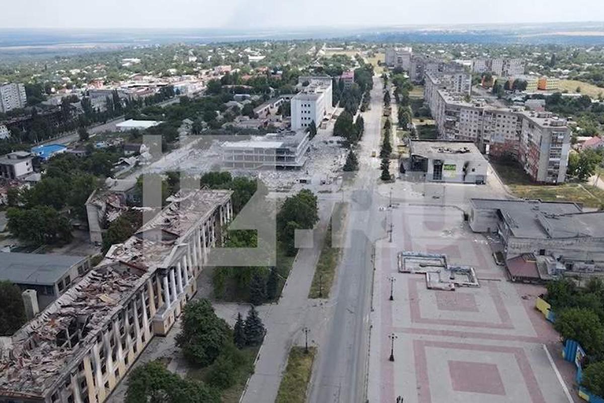 Видео из Лисичанска показало настоящие руины города после оккупации