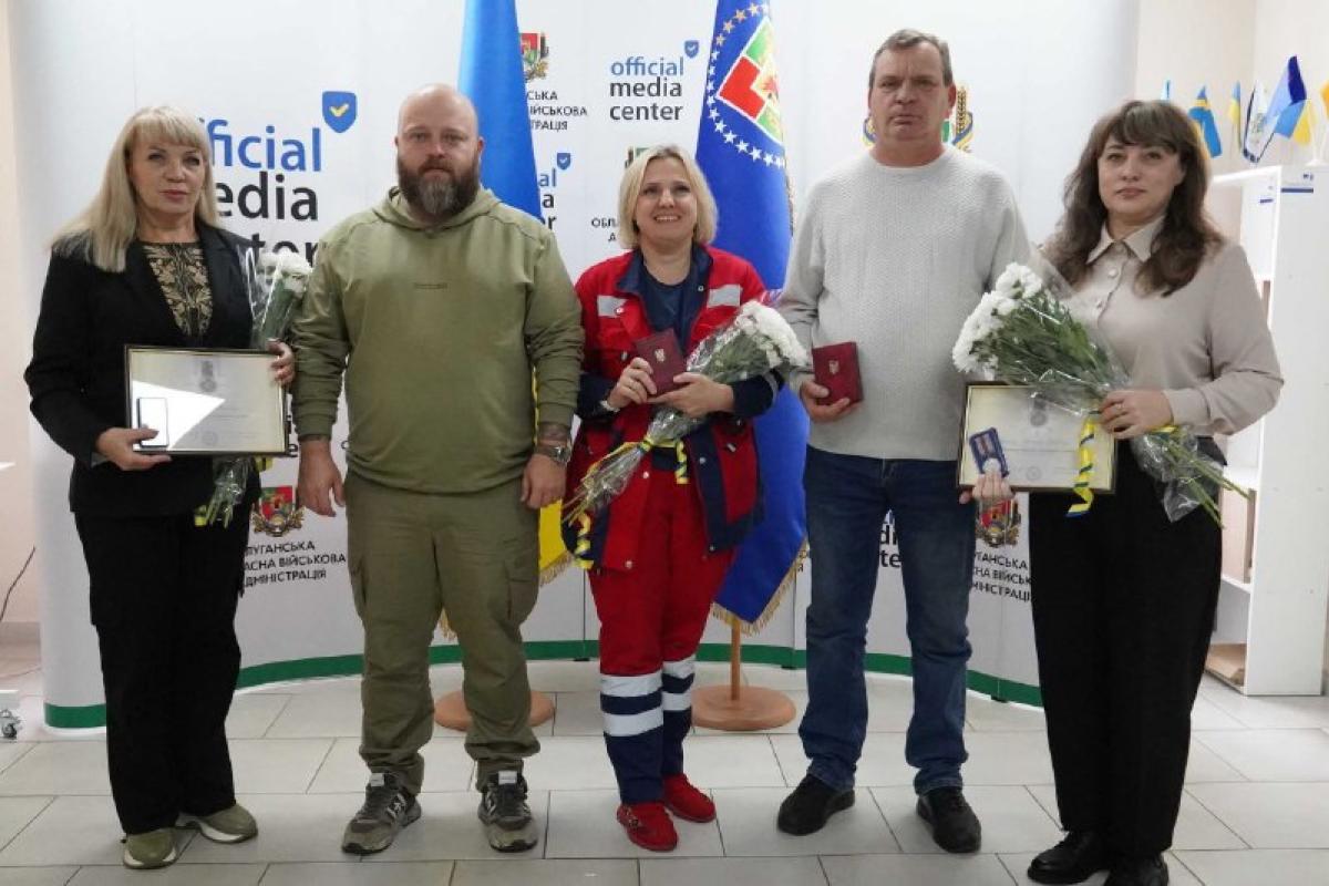 Награды Луганчанам