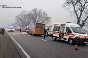 Авария на Днепропетровщине с участием школьного автобуса, есть погибшие. ДТП на Днепропетровщине